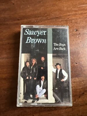 Sawyer Brown - The Boys Are Back - Cassette, 1989 - Image 1 of 4