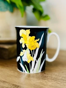 Vintage Block Spal Wildflower Mugs Cups by Mary Lou Goertzen - Narcissus Flower - Picture 1 of 7
