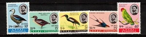 Ethiopia Sc C111-5 MNH FULL SET of 1965-67 - Birds - Picture 1 of 1