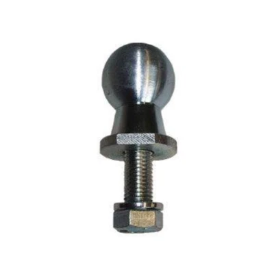 50mm Steel Trailer Hitch Ball with Female Bolt to fit Tractors/Lawn Mowers/Quads - Image 1 of 3