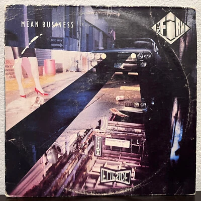 THE FIRM - Mean Business (Jimmy Page, Paul Rodgers) - 12" Vinyl Record LP - VG - Imagem 1 de 3