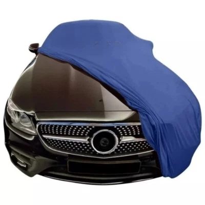 For Mercedes-Benz Blue Car Cover Class Soft Dust Proof Windproof  Combing Car - Image 1 of 4