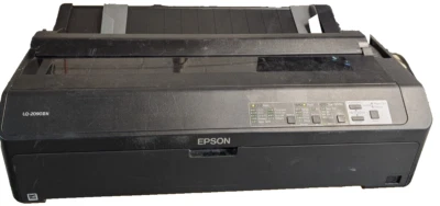 Epson LQ-2090II N Impact Printer - Black PB34B Untested FOR REPAIR - Image 1 of 4
