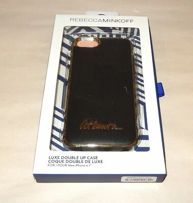 Rebecca Minkoff iPhone 7 Case, Luxe Double Up Designer Phone Case, Atlanta, NIB - Image 1 of 4