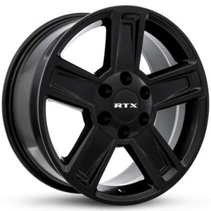 17 Inch Black Alloy Wheel Rim for Dodge Ram 1500, RTX 82177 17x8 5x139.7 5Lug  - Picture 1 of 4