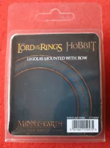 Games Workshop Lord of the Rings Legolas Mounted with Bow Elf NIB Metal LoTR OOP - Picture 1 of 3