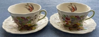 TWO Royal Doulton Hampshire Cup and Saucer Sets - Image 1 of 4
