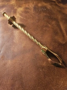 Gold Claw Design Ice Tong/Pickle Tool 8 Inches Made In France EUC - Picture 1 of 7