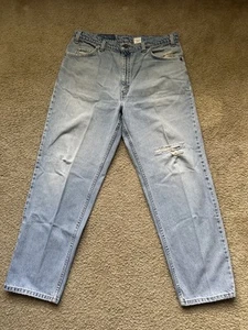 Pantalones de mezclilla para hombre vintage Levi’s calce relajado pierna recta talla 36x30 - Imagen 1 de 14