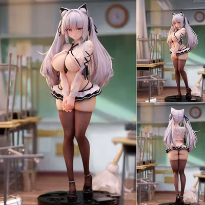 Sexy Hentai Orc Maiden Alvina Schuluniform Schulmädchen Anime Figur - Bild 1 von 4