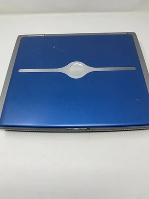 Dell Inspiron 1100 PP07L Laptop Gray Blue USB Ethernet 14.1" TFT LCD Windows XP - Image 1 of 4
