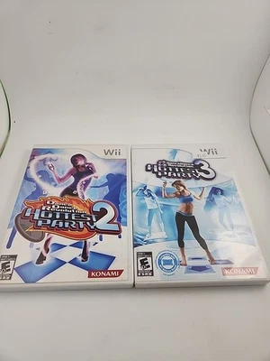 Dance Dance Revolution Hottest Party 2 And 3 Nintendo Wii Tested Working - Image 1 of 4