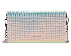Rebecca Minkoff Love In Charge Iridescent Crossbody Battery Bag Wallet Clutch - Picture 1 of 17