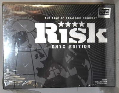 Risk Onyx Special Edition Board Game Collectible NIB Sealed Original Large - Image 1 of 4