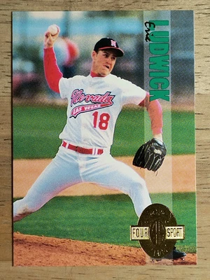 1993 Classic Four Sport #287 Eric Ludwick - Image 1 of 2