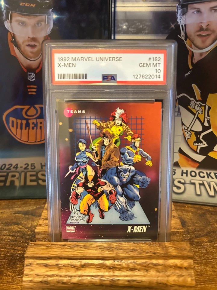 1992 MARVEL UNIVERSE IMPEL X-MEN #182 GEM MINT PSA 10 - Image 1 of 2