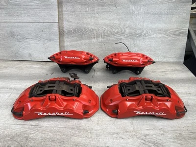 JUEGO DE PINZAS BREMBO DISCO FRENO MASERATI GHIBLI M157 Foto 1 de 4