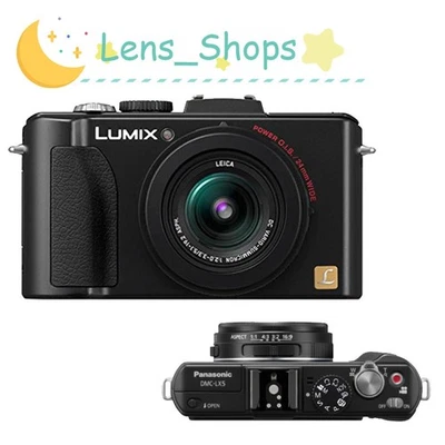 Panasonic LUMIX DMC-LX5 Digital Camera 10.1MP 3.8X Optical Zoom Date/Time Stamp - Image 1 of 4