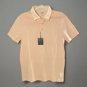 J.Crew Men’s Slim Performance Piqué Polo Shirt Moisture Wicking Light Pink Sz S - Picture 1 of 10