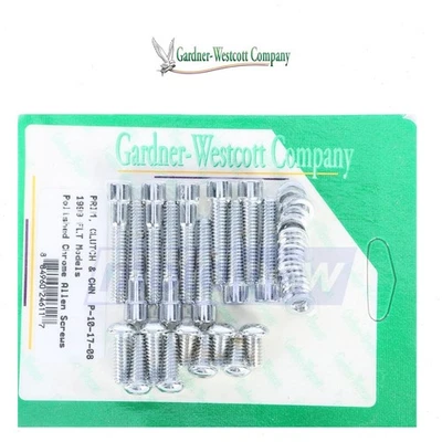 Gardner-Westcott Primary Chrome Steel Socket-Head Bolt Kit for 2000-2006 nf Foto 1 de 4