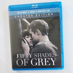 Fifty Shades of Grey Blu-ray + DVD Unrated Erotic Movie Dornan - Picture 1 of 2
