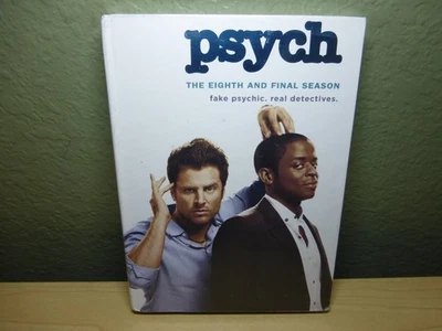 Psych: The Eighth and Final Season 8 Eight (DVD, 2014, 3-Disc Set) Brand New - Image 1 of 4