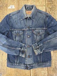 LEVI'S ® Giacca Giubbino Jacket Jeans Denim Trucker Tg M Workwear Levis - Foto 1 di 14