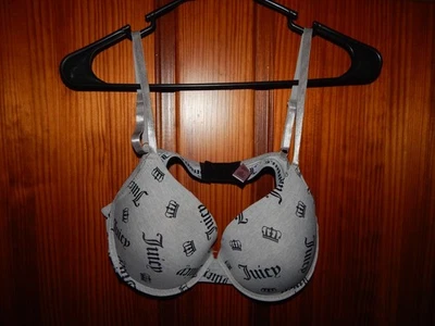SUJETADOR CON AROS PUSHUP JUICY COUTURE, ACOLCHADO MEDIANO, TALLA 38 C, 4002-65, NUEVO SIN ETIQUETAS Foto 1 de 3