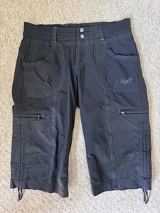 Pantaloncini lunghi donna Kuhl Durango grigio scuro taglia Eu 6 vita 15,5 pollici di diametro - Foto 1 di 7
