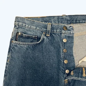 Gianfranco GF FERRE Men's Blue Jeans Button Fly 47 33x35 Vintage Blue Tall Y2K - Picture 1 of 13