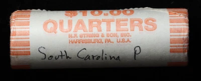 2000-P South Carolina State Quarter 25C Roll H/T OBW - Image 1 of 3