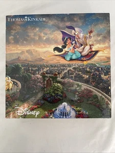 Thomas Kinkade Disney Aladdin Jasmine Jigsaw Puzzle New Open Box - Picture 1 of 4