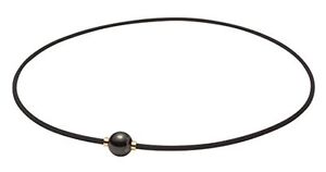 Phiten necklace RAKUWA neck X 100 Mirror ball black gold 40cm Yuzuru Hanyu Japan