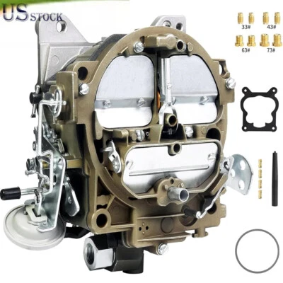 Quadrajet 4MV 4 Barrel Carburetor For Chevrolet 327 350 427 454 V8 Engine 1901R - Image 1 of 4