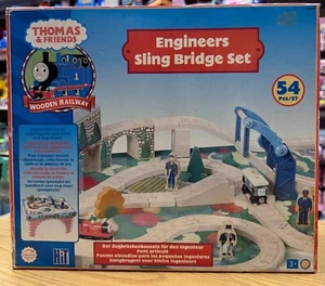Complete Engineers Sling Bridge Set - Thomas & Friends Wooden Railway LC99658 2 - Foto 1 di 1