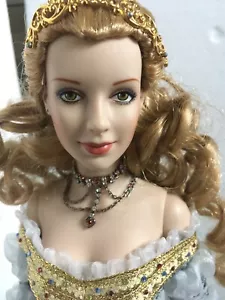 Franklin Mint CINDERELLA Jewel of the Renaissance 16" vinyl dressed in Gown DOLL - Picture 1 of 22