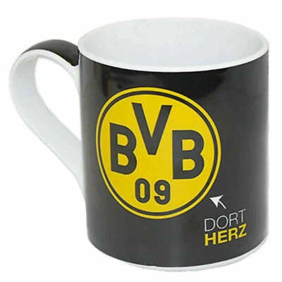 BVB Tasse DortMund DortHand DortHerz Dortmund Kaffeebecher Becher BVB Fanartikel