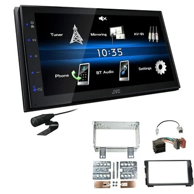 JVC Autoradio Touchscreen Bluetooth USB für KIA Cee'D 2009-2012 schwarz - Bild 1 von 4