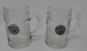 Menge 2 Royal Princess - Princess Cruises - 5 Zoll Glasbecher silberfarbenes Medaillon - Bild 1 von 8