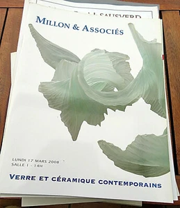 CERAMIQUE/ET VERRE CONTEMPORAINS/CATALOGUE MILLON ET ASSOCIES/2008/ - Imagen 1 de 1