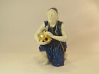 RARE ANTIQUE ROYAL WORCESTER KNEELING WATER CARRIER BY JAMES HADLEY CIRCA 1919