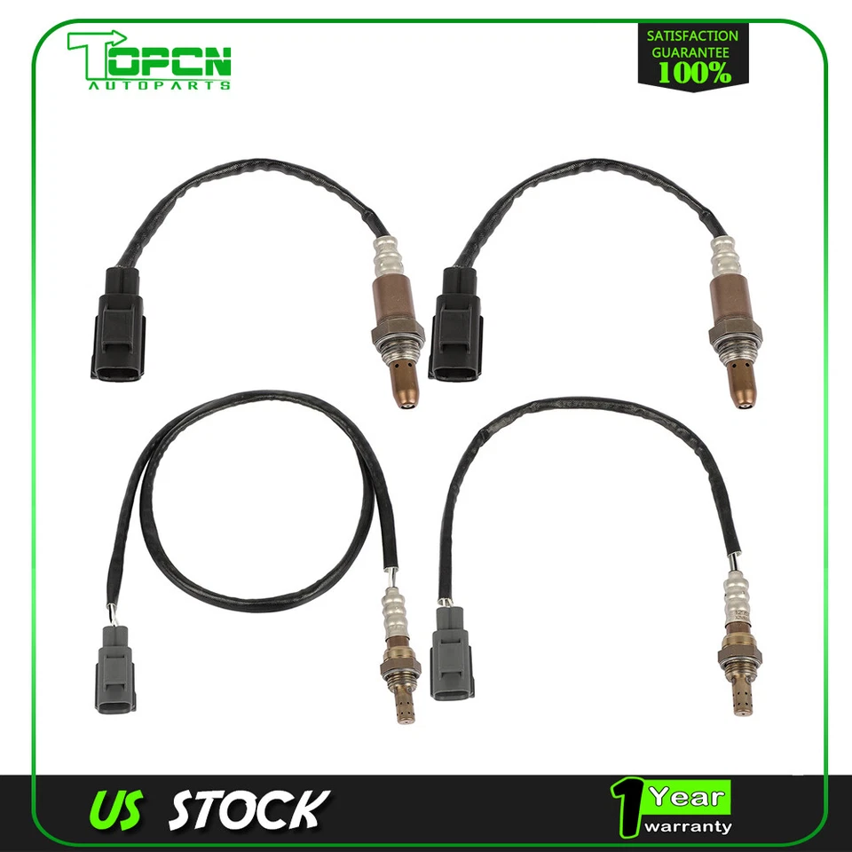 Sensor de oxígeno O2 4 piezas para Land Rover Range Rover Sport LR4 2010-2013 V8 5,0 L Foto 1 de 4