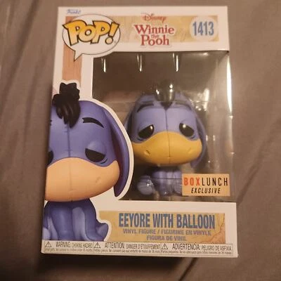 Funko Pop exclusivo de almuerzo Eeyore con caja de globos #1413 Foto 1 de 4