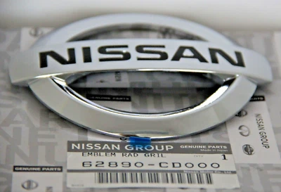 NUEVO logotipo emblema delantero original Nissan 2003-09 350Z/2009-16 370Z 62890-CD000 Foto 1 de 4