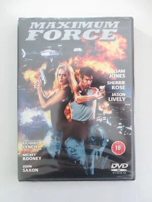 MAXIMUM FORCE (DVD) SAM J. JONES SHERRIE ROSE 1992 REGION 0 - Image 1 of 4