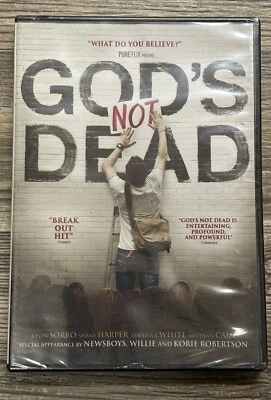God's Not Dead - DVD Kevin Sorbo, Shane Harper (2013, Pure Flix) PG New Sealed - Image 1 of 3
