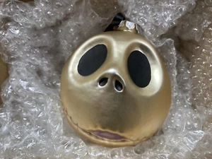 RARE Disney Nightmare Christmas Jack SKELLINGTON Blown Glass Ornament Halloween - Picture 1 of 9