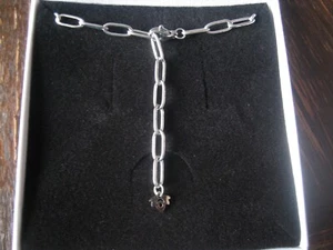 geschmackvolle vielseitige Y-Kette Halskette Gliederkette 60 cm silber Edelstahl - Picture 1 of 4