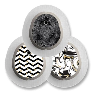 Adesivi Per Dexcom G7 Sticker - Set Di 3 "Structures" | Diasticker® - Picture 1 of 4