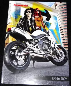KAWASAKI ER-6n 2009 RANGE UK SALES BROCHURE E99941-2505 - Picture 1 of 3